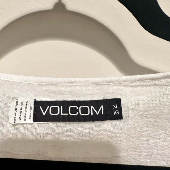 VOLCON XL Sheer White Top NWOT - Picture 2 of 7